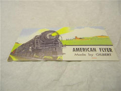 American Flyer M3314  Whistle Billboard Sign   Steam