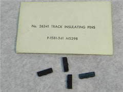 American Flyer 26341 Pikemaster Track Insulating Pins in Original Envelope