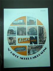 1969 ATLAS N SCALE CATALOG  ORIGINAL