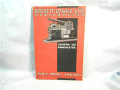 1932 BASSETT-LOWKE SCALE MODEL ENGINES CATALOG ORIGINAL