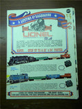 1970 Lionel Color Consumer Catalog/Poster