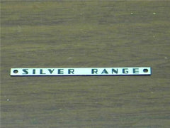 Lionel 2532-50 Silver Range Vista Dome Nameplate   Original