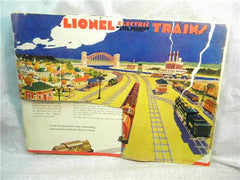 1930 LIONEL COLOR CONSUMER CATALOG  ORIGINAL