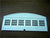 PLASTICVILLE AP-1 AIRPORT HANGAR BACK WALL  ORIGINAL POSTWAR PART