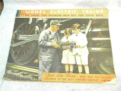 1931 LIONEL COLOR CONSUMER CATALOG  ORIGINAL