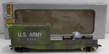 AHM HO 2345 US Army Searchlight Car with Container