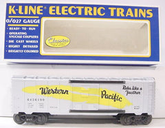 K-Line 6436-100 Western Pacific Feather Box Car