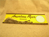 American Flyer Set Box Label